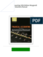 Financial Accounting 10th Edition Weygandt Solutions Manual download pdf