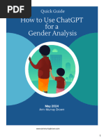 Use of ChatGPT For A Gender Analysis-1