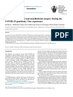 Management in Oral and Maxillofacial Surgery D - 2020 - British Journal of Oral