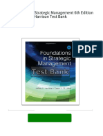 Full Download Foundations in Strategic Management 6th Edition Harrison Test Bank PDF