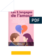 Les 5 Langages de L'amour