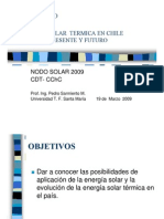 Energia Solar Termica en Chile - Pedro Sarmiento