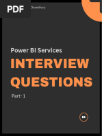 Power BI Services Interview Questions