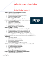 Medical Coding MCQs