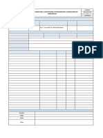 formato de registro de charlas  y capacitaciones