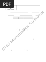 Cálculo 2018-2019. 1. Evaluación