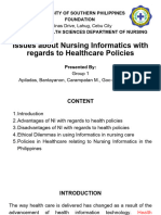 Issues Related To Informatics