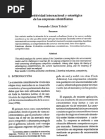 1 Competitividad Internacional y Estrategica de Las Empresas Col