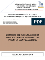 Acciones esenciales para la seguridad del paciente_Presentacion para Lic. Enfermería