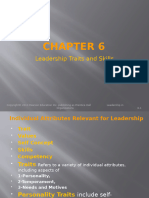 Leadership Skills and Trait