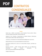 Contratos Consensuales