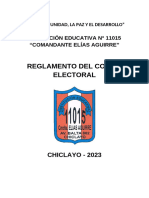 Reglamento Electoral Aprobado Apafa 2023