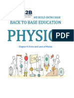 Chapter - 9 Force - and - Laws - of - Motion