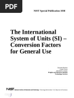 Standards Conversion Factors