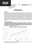Simple Pendulum