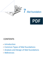 Chapter 3(4) - Mat foundation