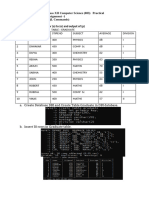 MYSQL Assignments