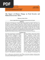 The Impact of Climate Change On Food Security and Malnutrition in East Africa (WWW - Kiu.ac - Ug)