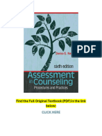 Assessment in Counseling Procedures and Practices 6th Edition