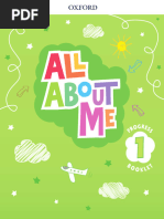 All About Me Progress Booklet 1