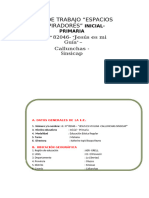 Plan Trabajo de Espacios Acogedores I.E 82046 Callunchas - Sinsicap