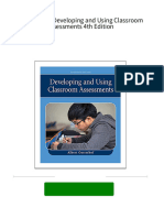 Immediate download (eBook PDF) Developing and Using Classroom Assessments 4th Edition ebooks 2024