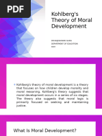 Kohlberg's Theory of Moral Development