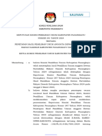 Penetapan Hasil Pemilu Anggota DPRD Kabupaten/Kota Tahun 2024 dalam Provinsi Sulawesi Barat 