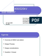 Design of 400kV200kV SS