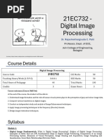 21EC722 - Digital Image Processing M1