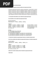 Metodo Simplex Primal - Tarea 1