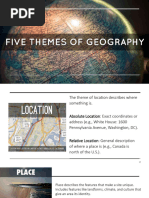 Q1 - W3 - CH1 - L3 - Themes of Geography