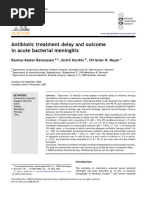 Antibiotic Treatment Delay and Outcome