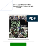 All Chapter Download Test Bank For The Essentials of Political Analysis, 6th Edition, Philip H. Pollock, Barry C. Edwards