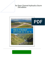 Immediate Download Solution Manual For Open Channel Hydraulics Sturm 2nd Edition All Chapters