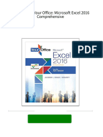 (Ebook PDF) Your Office: Microsoft Excel 2016 Comprehensive 2024 Scribd Download