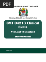 SM - CMT 04213 Clinical Skills