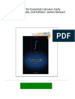 Instant download Test Bank for Essential Calculus: Early Transcendentals, 2nd Edition: James Stewart pdf all chapter