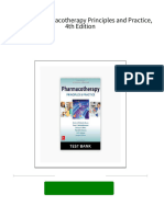 Immediate download Test bank Pharmacotherapy Principles and Practice, 4th Edition all chapters