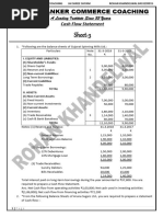 Cash Flow Statement Sheet 3