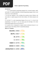 Business Application Programming