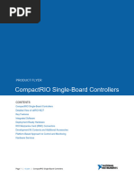 Compactrio Single Board Controllers