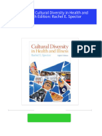 All chapter download Test Bank for Cultural Diversity in Health and Illness, 8th Edition: Rachel E. Spector