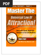 Universal Law of Attraction