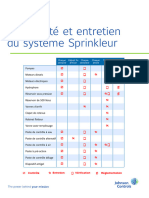 Fiche Entretien Sprinkleur