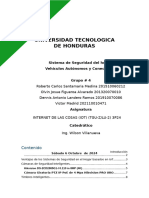 Sistema de Seguridad Del Hogar y Vehiculos Autonomos