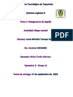 Mapa Mental Halogenuros de Alquilo