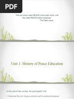 Peace Education