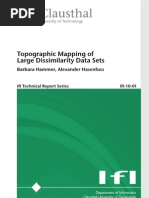 Barbara Hammer and Alexander Hasenfuss - Topographic Mapping of Large Dissimilarity Data Sets