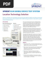 8100 MDTS UMTS Location Technology